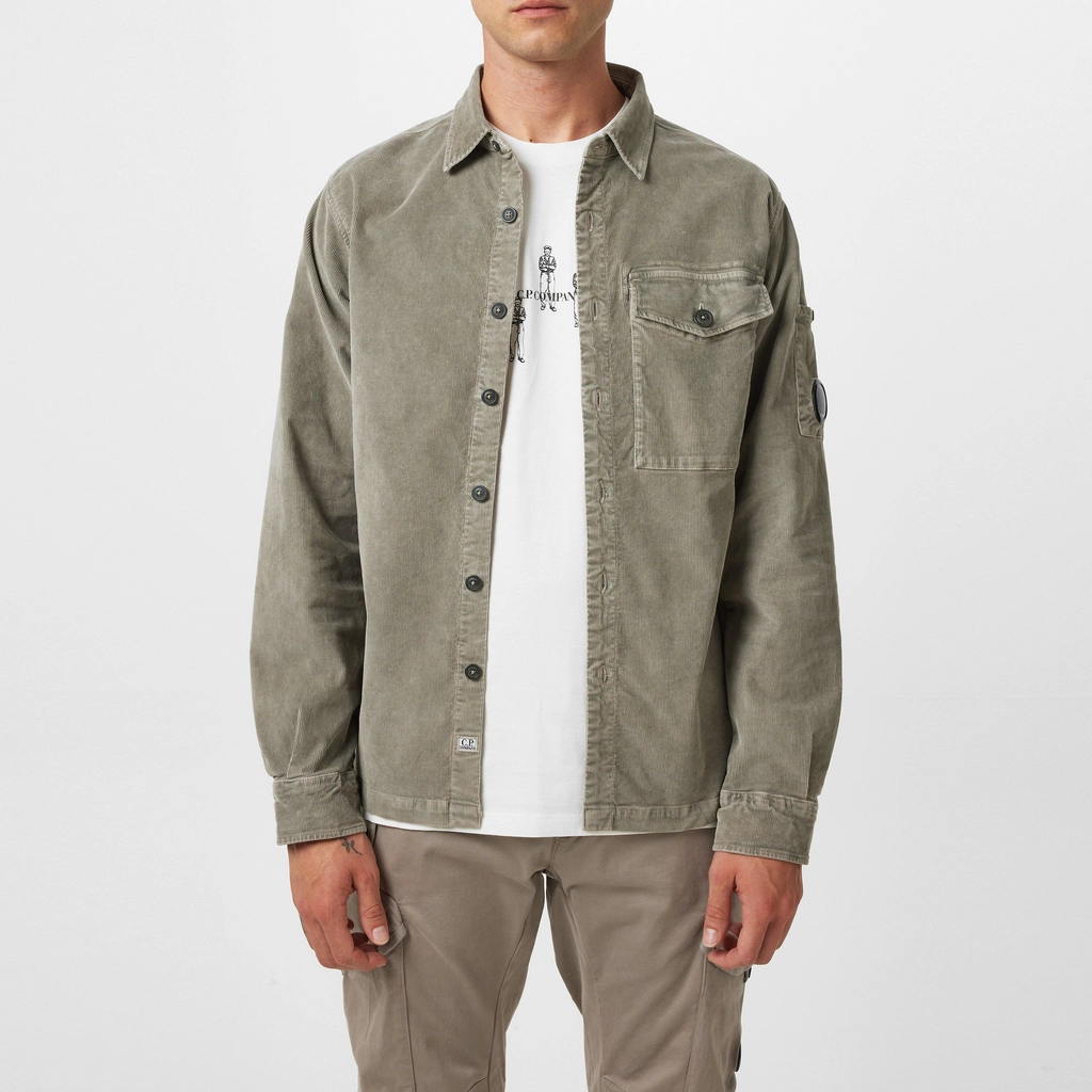 CP Company Corduroy Shirt - Walnut 359